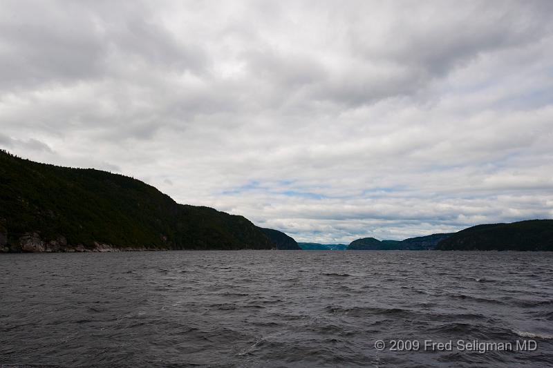 20090831_184716 D3.jpg - Crossing the Saguenay River at Tadousac looking upriver